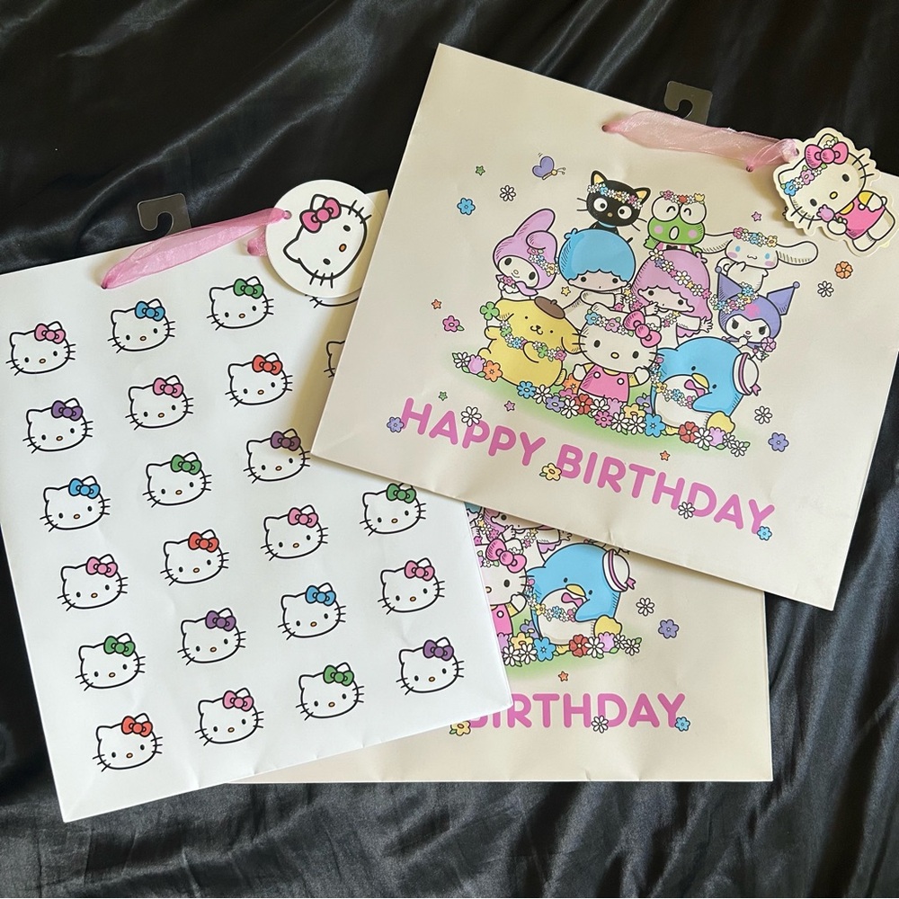 Hello Kitty Gift Bags - Set of 3
